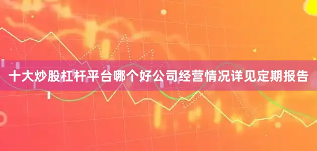 十大炒股杠杆平台哪个好公司经营情况详见定期报告